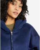 Manteau réversible en Fausse Fourrure 319 Mont indigo