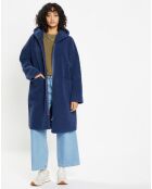 Manteau réversible en Fausse Fourrure 319 Mont indigo