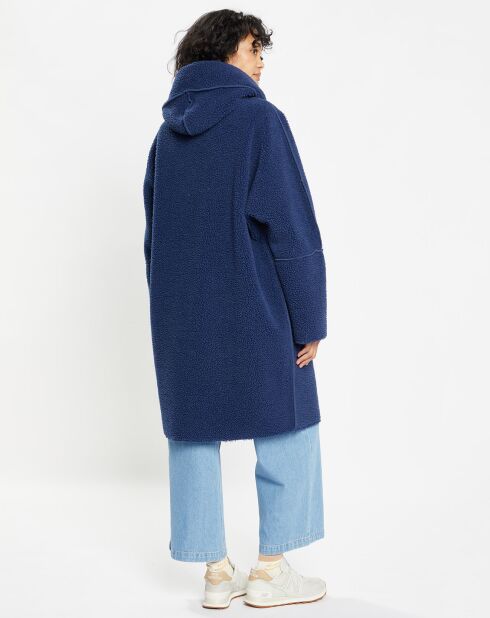 Manteau réversible en Fausse Fourrure 319 Mont indigo