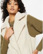 Gilet en Fausse Fourrure W1622L Mont riso late