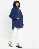 Manteau réversible en Fausse Fourrure Avi Mont indigo