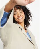 Manteau 100% Laine Stessy grege