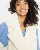 Gilet en Fausse Fourrure W1622 Mont panna
