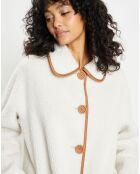 Veste réversible en Fausse Fourrure 309 Mont cannela white