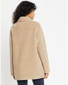 Veste réversible en Fausse Fourrure 309 Mont sabbia