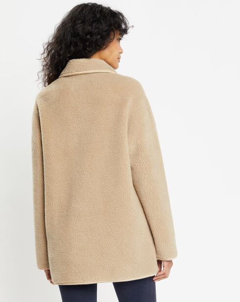 Veste réversible en Fausse Fourrure 309 Mont sabbia