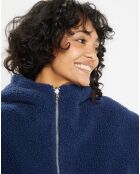Veste réversible en Fausse Fourrure 315 Mont indigo