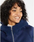Veste réversible en Fausse Fourrure 315 Mont indigo