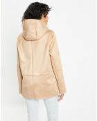 Veste réversible en Fausse Fourrure 358 Mont light camel