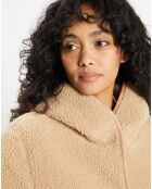 Veste réversible en Fausse Fourrure 358 Mont light camel