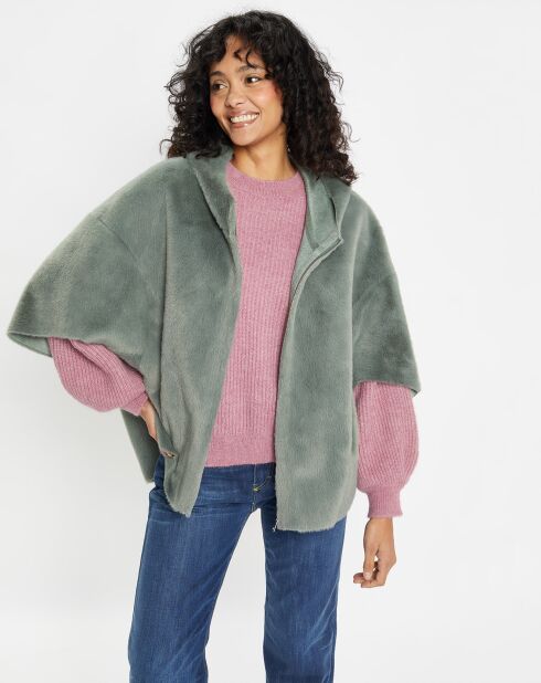 Cape en Fausse Fourrure Hope laurel