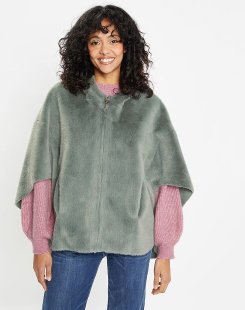 Cape en Fausse Fourrure Hope laurel