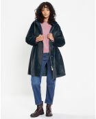 Manteau en Fausse Fourrure Happy tear