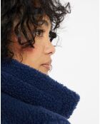 Gilet en Fausse Fourrure W1622 Mont indigo