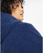 Cape en Fausse Fourrure Td02 Mont indigo