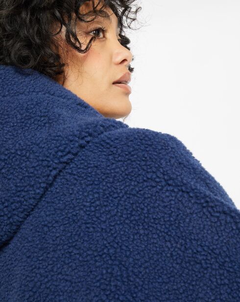 Cape en Fausse Fourrure Td02 Mont indigo