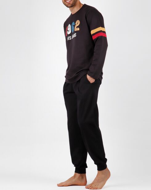 Pijama marrón Felpa Mexico