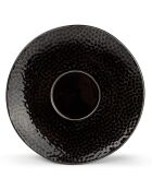4 Tasses et soucoupes Mielo noires - 11x7x8 cm