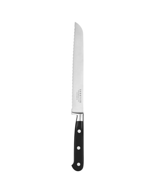 Cuchillo para pan Origin negro - 32x5,5x1 cm