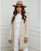 Gilet Lucie beige