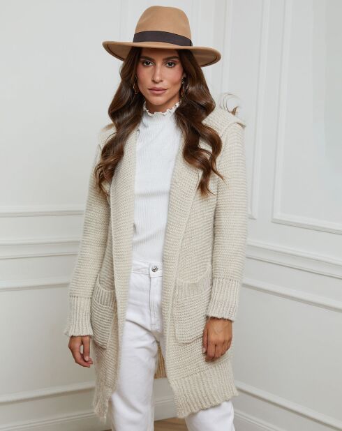 Gilet Lucie beige