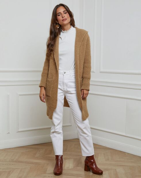 Gilet Lucie camel
