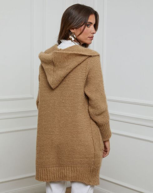 Gilet Lucie camel