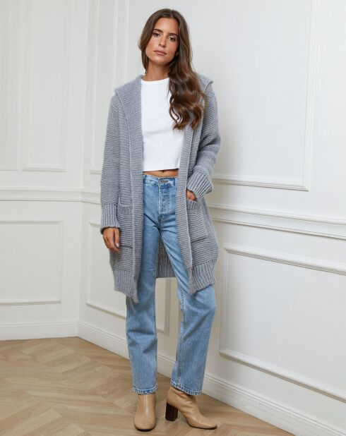 Gilet Lucie gris