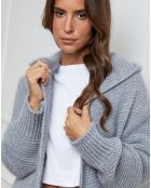 Gilet Lucie gris