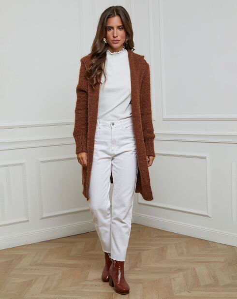 Gilet Lucie tabac