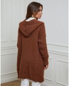 Gilet Lucie tabac