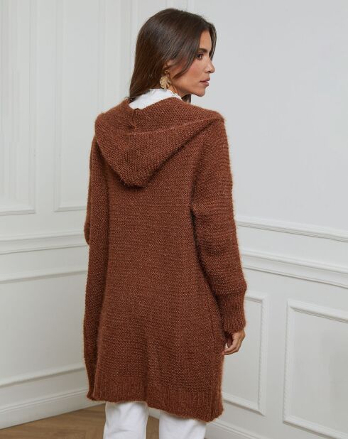 Gilet Lucie tabac