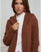 Gilet Lucie tabac