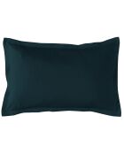 Taie d'oreiller en satin de coton Triomphe lagon