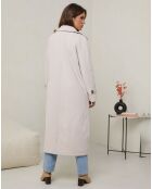 Abrigo largo Suzanne beige