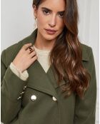 Clothilde kaki korte jas