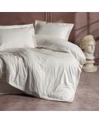 Parure housse de couette Stripe écrue