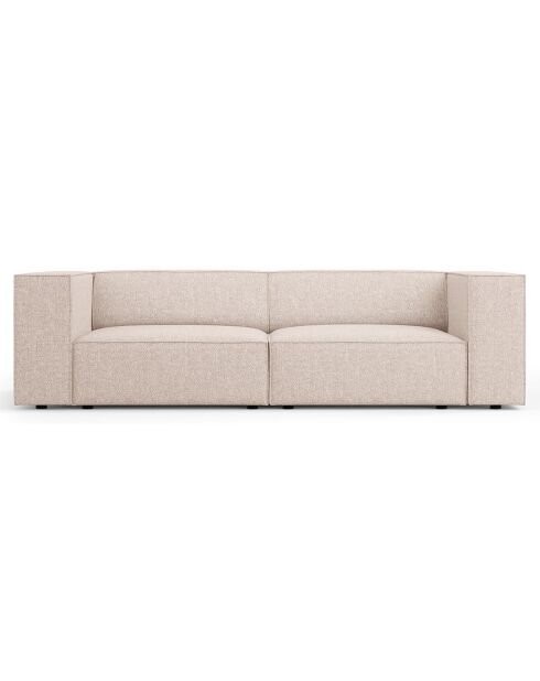 Canapé Arendal 3 places beige - 204x102x70 cm