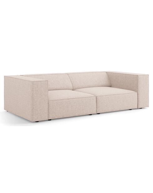 Canapé Arendal 3 places beige - 204x102x70 cm