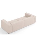 Canapé Arendal 4 places beige - 244x102x70 cm