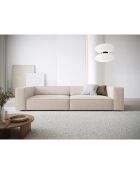 Canapé Arendal 4 places beige - 244x102x70 cm