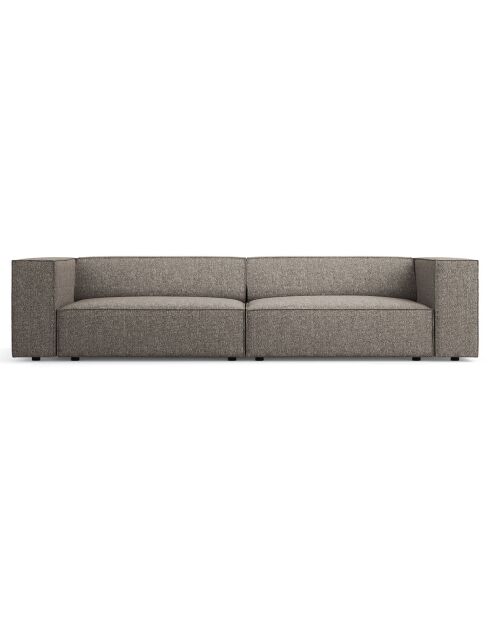Canapé Arendal 4 places gris - 244x102x70 cm