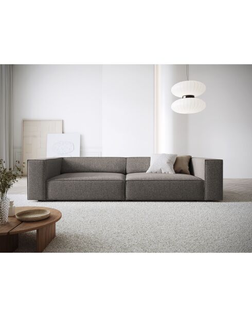 Canapé Arendal 4 places gris - 244x102x70 cm
