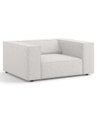 Fauteuil Arendal gris clair - 124x102x70 cm