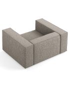 Fauteuil Arendal gris - 124x102x70 cm