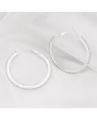 Ohrringe Eoline silber/weiß