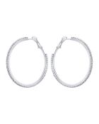 Ohrringe Eoline silber/weiß