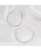 Ohrringe Eoline silber/weiß