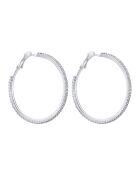 Ohrringe Eoline silber/weiß