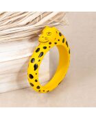 Bracelet Safara en Bois jaune/noir